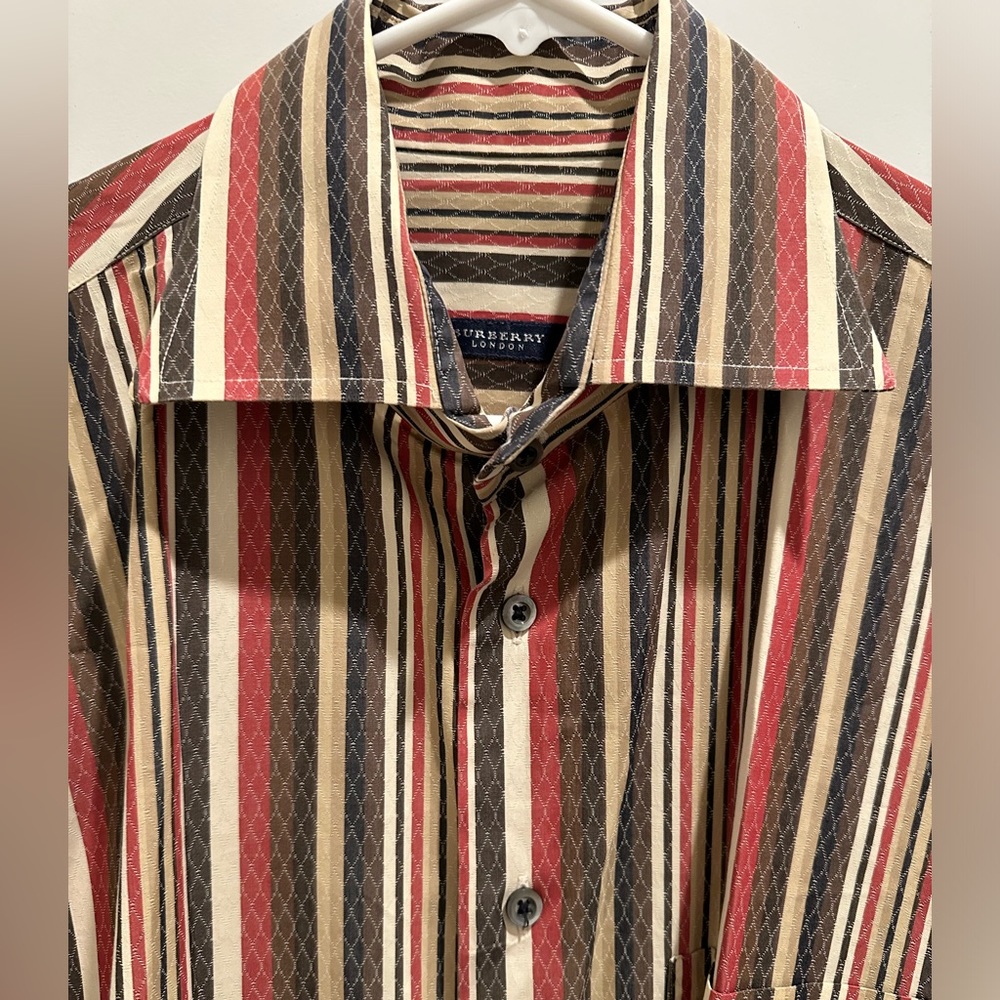 Men’s classic Burberry cotton shirt